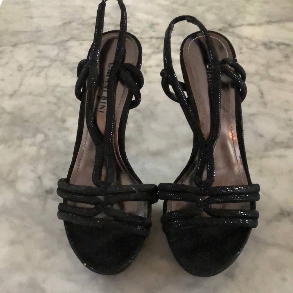 Gianni Bini Black Heels, Size 6.5, Worn Once